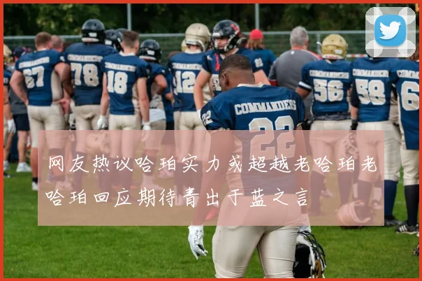网友热议哈珀实力或超越老哈珀老哈珀回应期待青出于蓝之言